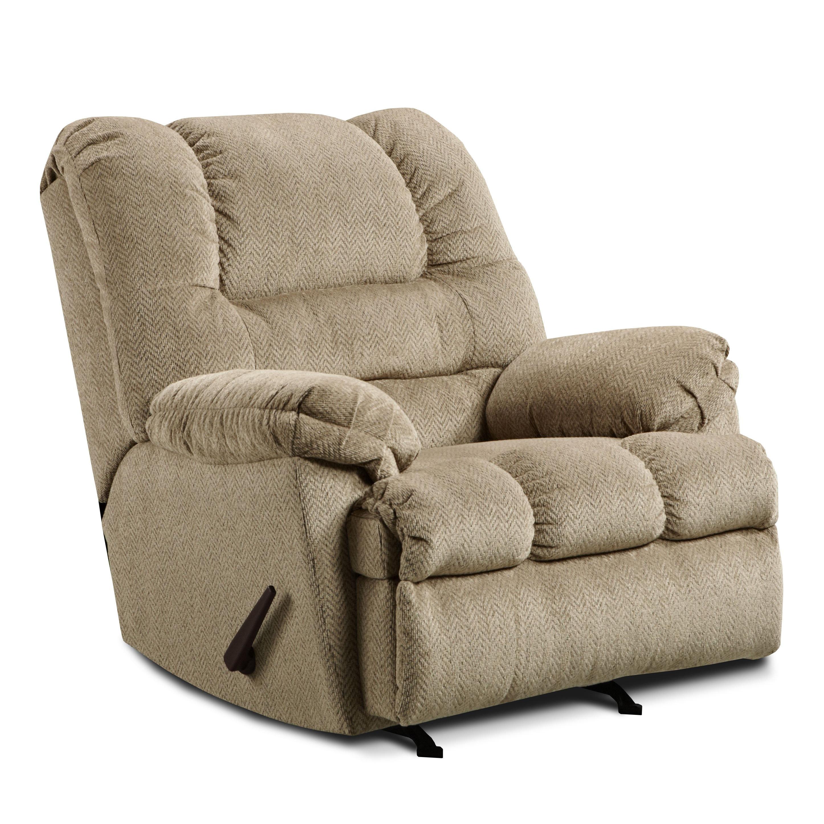 Simmons Upholstery 600 600PROCKERRECLINER Casual Big Man 3Positional